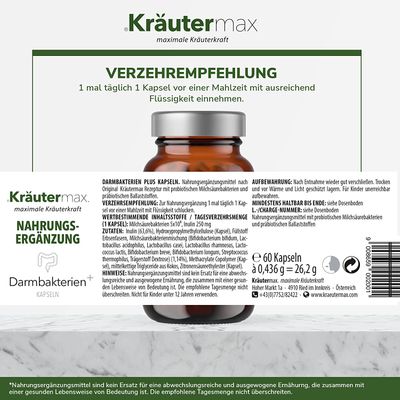 Darmbakterien Kapseln 1 x 60 Stück