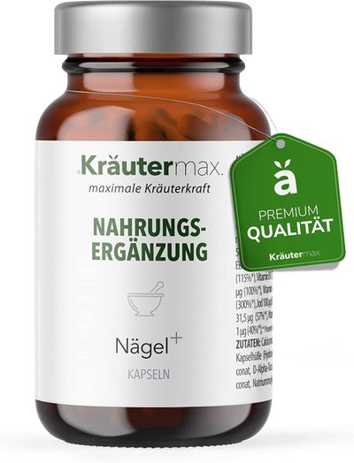 Kräutermax Nägel plus Selen Kapseln